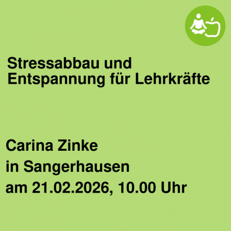 Stressabbau und Entspannung für Lehrkräfte